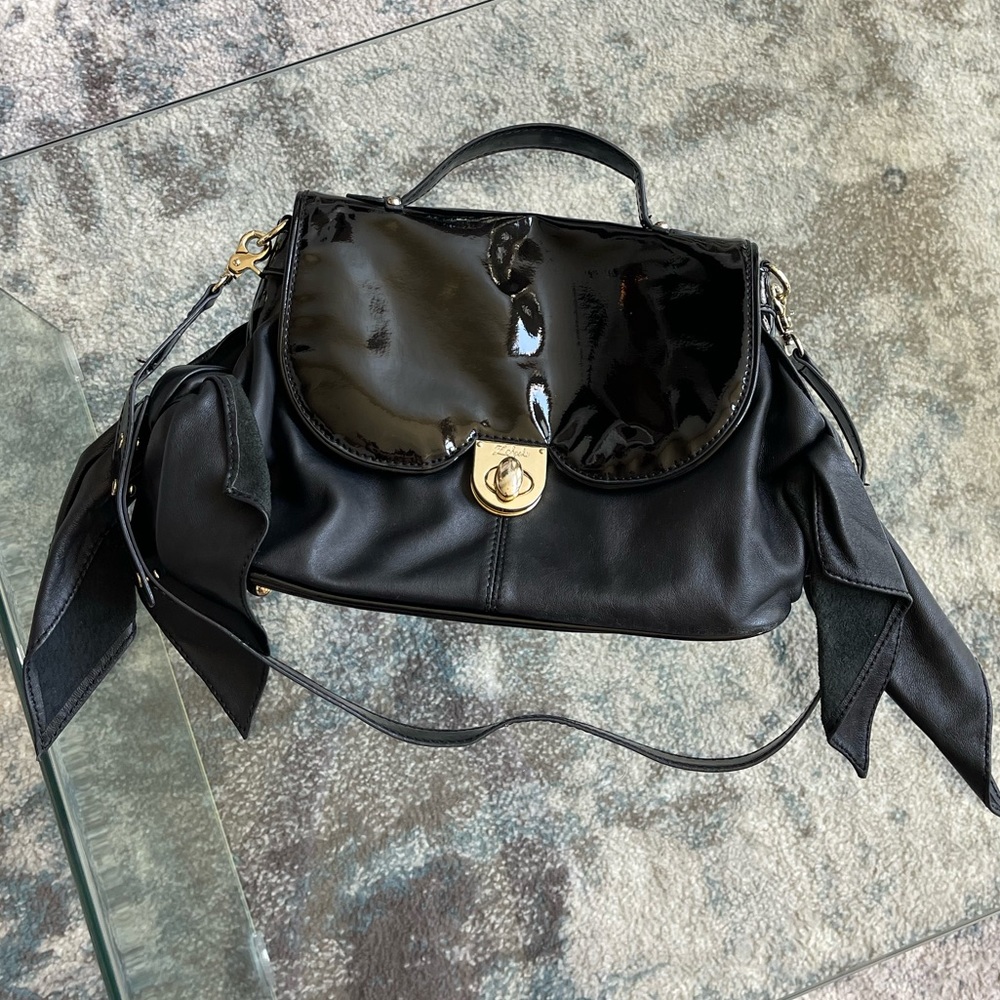 Z Spoke by Zac Posen black bow bag